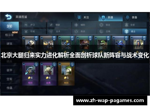 北京大腿归来实力进化解析全面剖析球队新阵容与战术变化 北京大腿归来实力进化解析全面剖析球队新阵容与战术变化